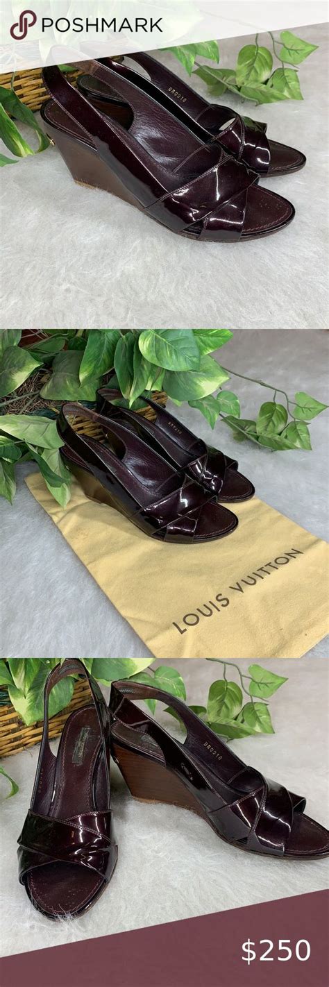 louis vuitton amarante slingback sandals.